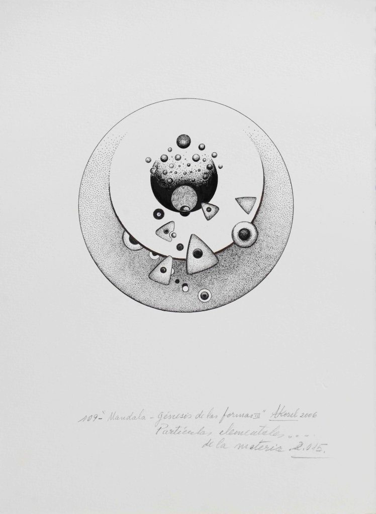 Ana Kozel, Mandala. Génesis de las formas III (2006)