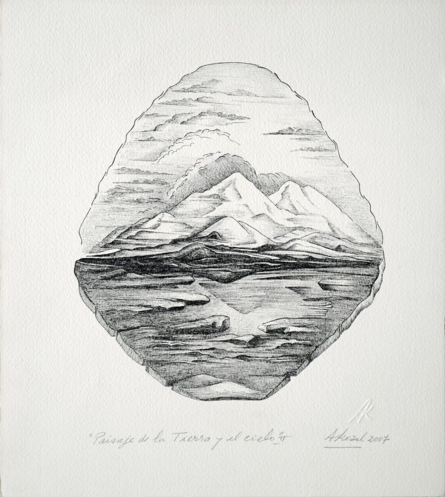 Ana Kozel, Paisaje de la Tierra y el cielo (2007)
